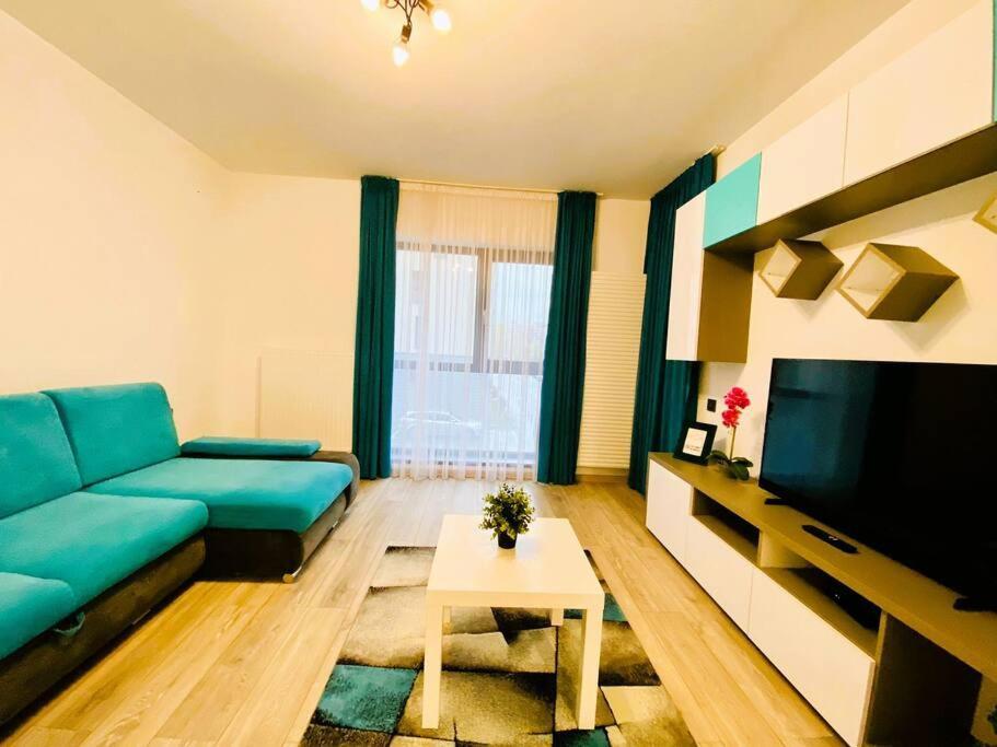 شقة Blue Plaza Studio بوخارست المظهر الخارجي الصورة